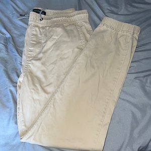 Aeropostale tan joggers